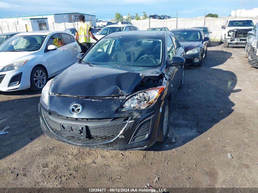 2010 Mazda 3 I VIN: JM1BL1SF9A1276132 Lot: 12035477