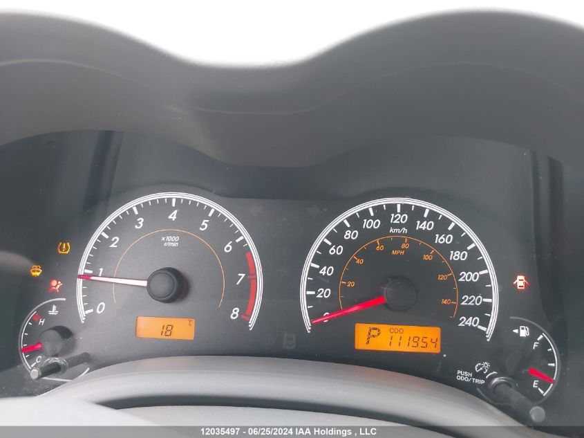 2010 Toyota Corolla S/Le/Xle VIN: 2T1BU4EE5AC409644 Lot: 12035497