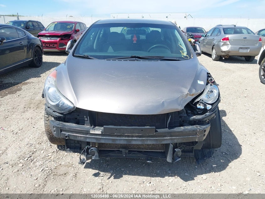 2012 Hyundai Elantra Gl VIN: 5NPDH4AE7CH109719 Lot: 12035498