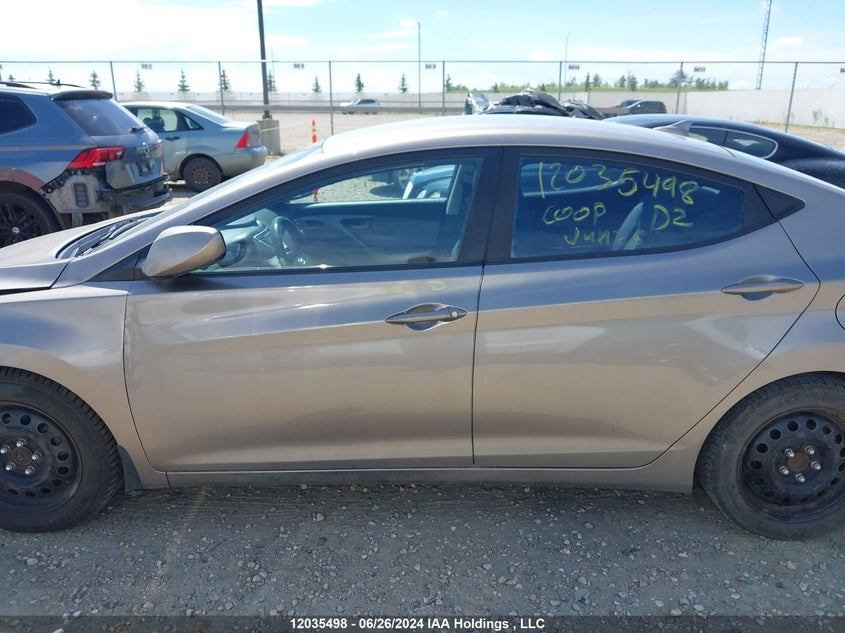 2012 Hyundai Elantra Gl VIN: 5NPDH4AE7CH109719 Lot: 12035498