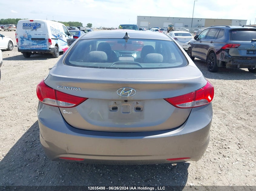 2012 Hyundai Elantra Gl VIN: 5NPDH4AE7CH109719 Lot: 12035498