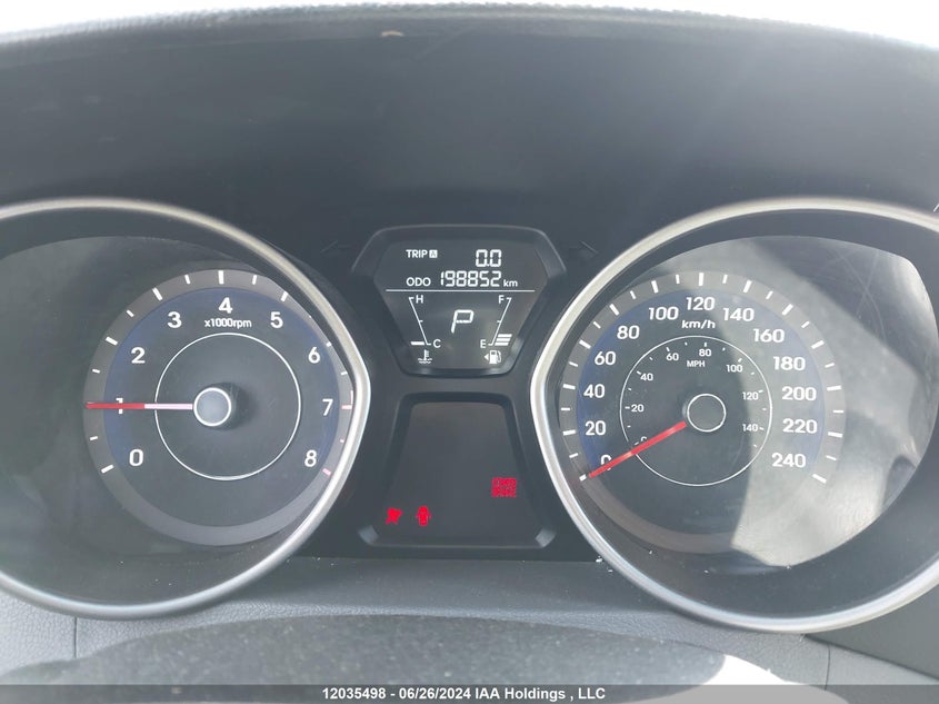 2012 Hyundai Elantra Gl VIN: 5NPDH4AE7CH109719 Lot: 12035498