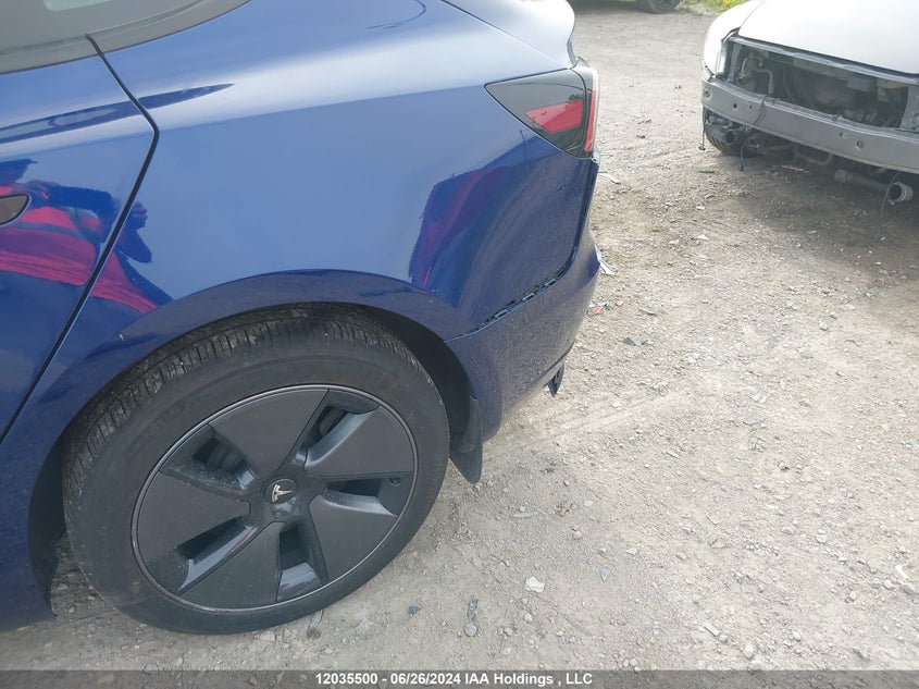 2023 Tesla Model 3 VIN: LRW3E1EBXPC923560 Lot: 12035500