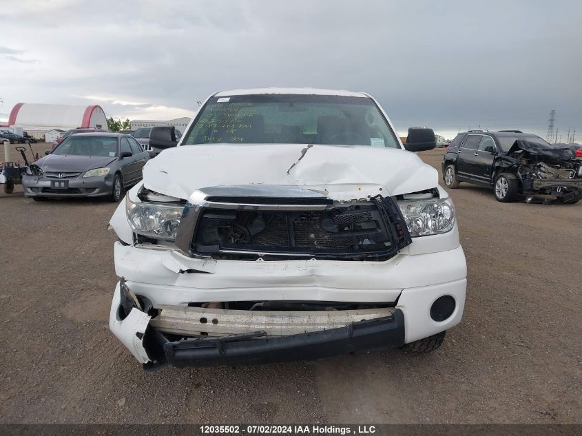 2012 Toyota Tundra Double Cab Sr5 VIN: 5TFUY5F13CX250710 Lot: 12035502