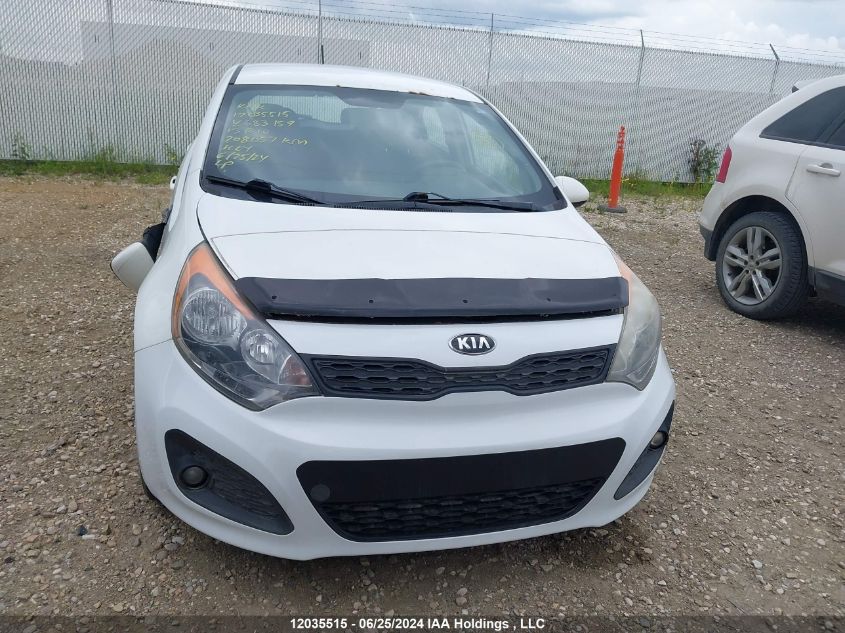 2013 Kia Rio VIN: KNADM5A33D6831598 Lot: 12035515