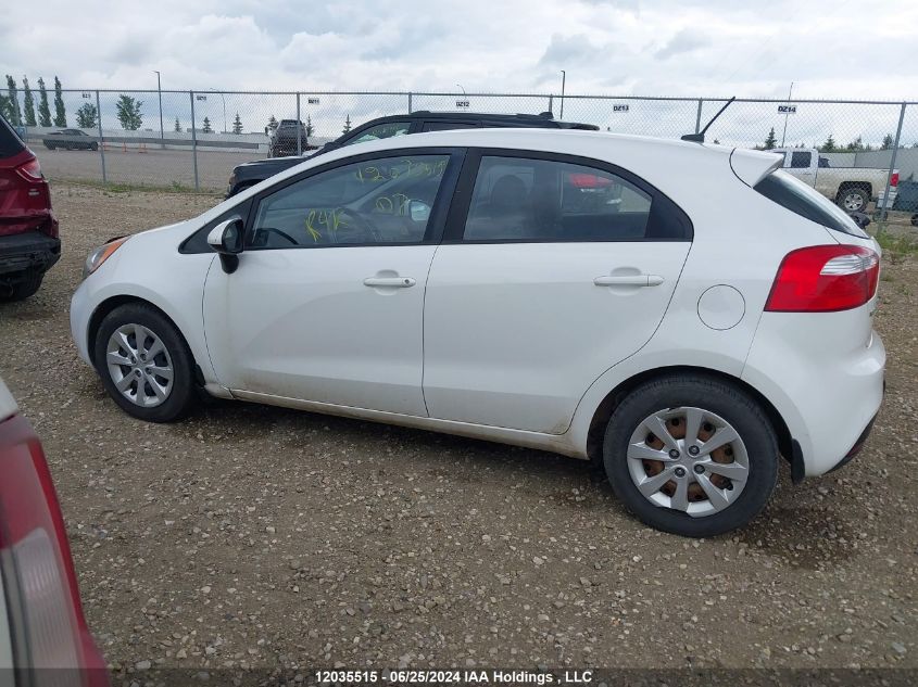 2013 Kia Rio VIN: KNADM5A33D6831598 Lot: 12035515