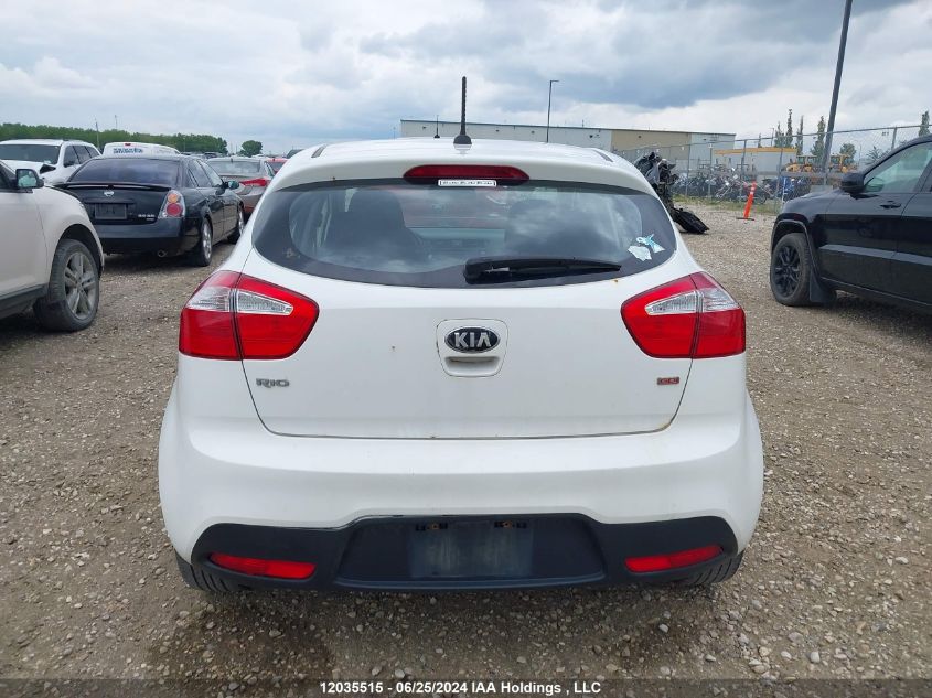 2013 Kia Rio VIN: KNADM5A33D6831598 Lot: 12035515