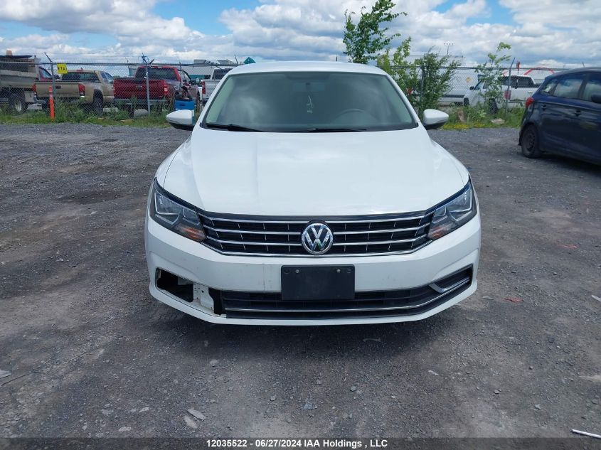 2018 Volkswagen Passat S/R-Line VIN: 1VWAA7A37JC016938 Lot: 12035522