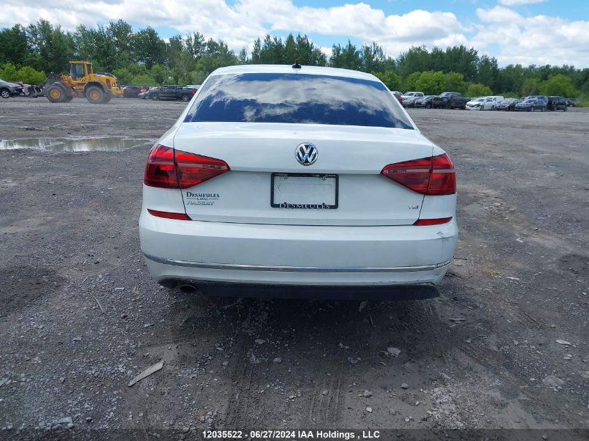 2018 Volkswagen Passat S/R-Line VIN: 1VWAA7A37JC016938 Lot: 12035522