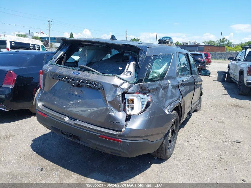 2020 Ford Explorer Police Interceptor VIN: 1FM5K8AB2LGB37222 Lot: 12035523