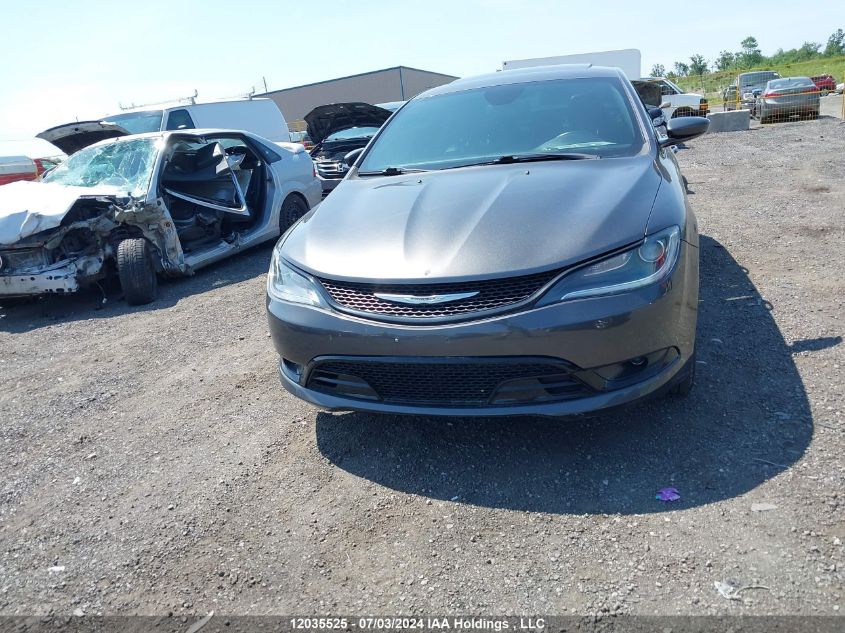 2015 Chrysler 200 S VIN: 1C3CCCBG2FN707343 Lot: 12035525