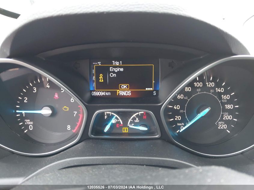 2017 Ford Escape Se VIN: 1FMCU0GDXHUB84230 Lot: 12035526