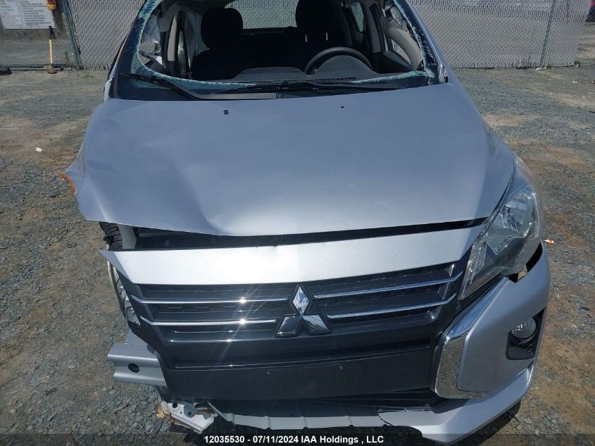 2022 Mitsubishi Mirage Es/Le VIN: ML32AUHJ9NH004294 Lot: 12035530