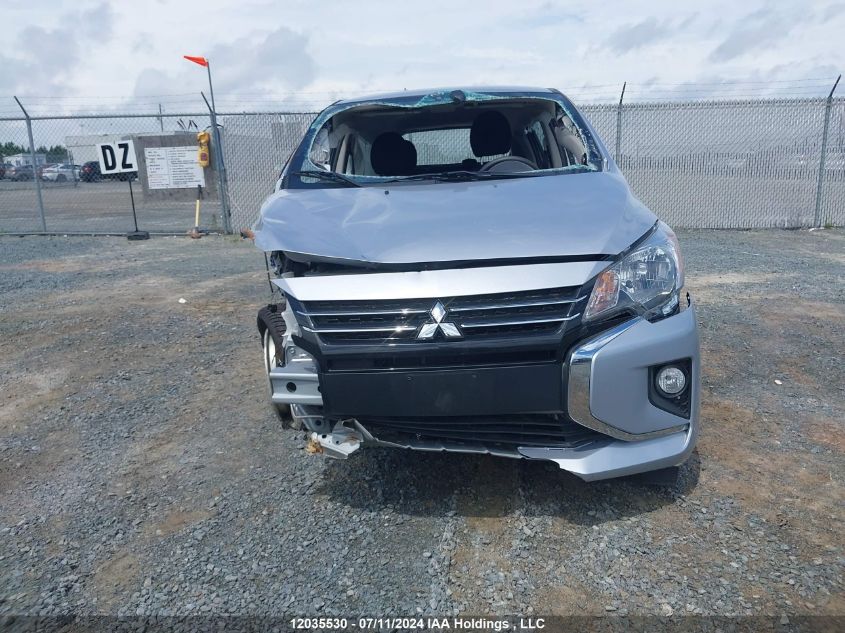 2022 Mitsubishi Mirage Es/Le VIN: ML32AUHJ9NH004294 Lot: 12035530