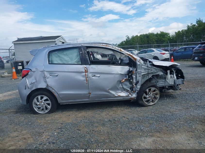 2022 Mitsubishi Mirage Es/Le VIN: ML32AUHJ9NH004294 Lot: 12035530