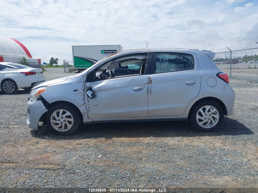 2022 Mitsubishi Mirage Es/Le VIN: ML32AUHJ9NH004294 Lot: 12035530