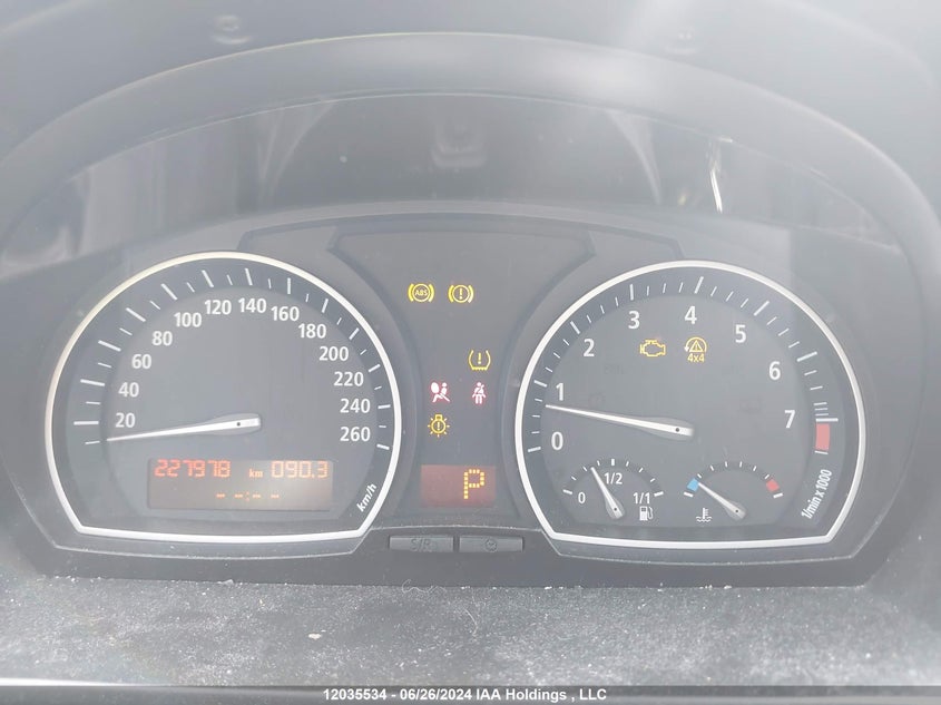 2010 BMW X3 xDrive30I VIN: WBXPC9C41AWJ34509 Lot: 12035534