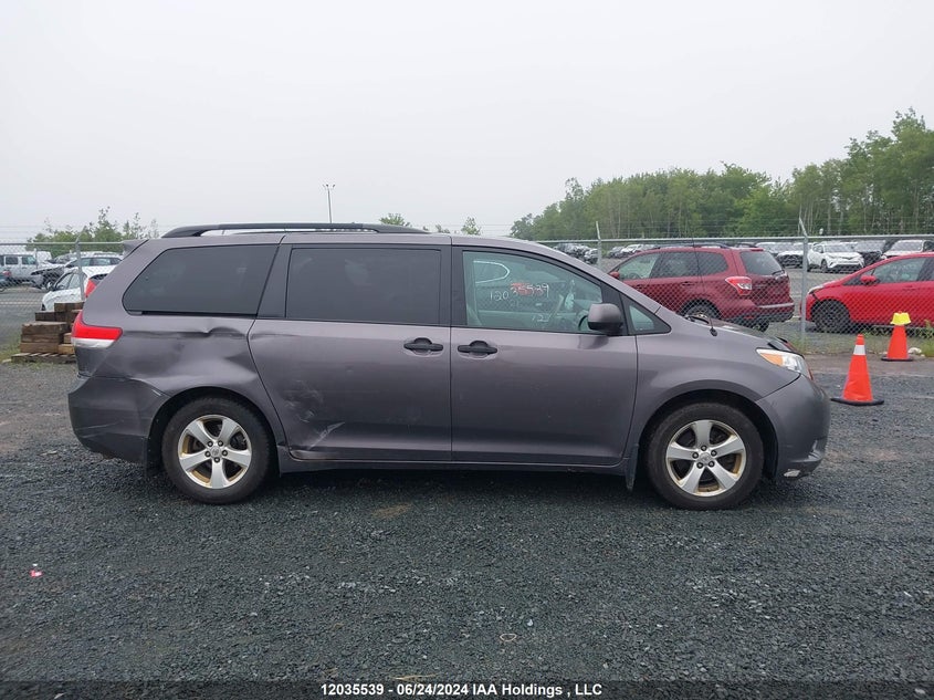 2012 Toyota Sienna V6 7 Passenger VIN: 5TDZK3DC8CS236811 Lot: 12035539