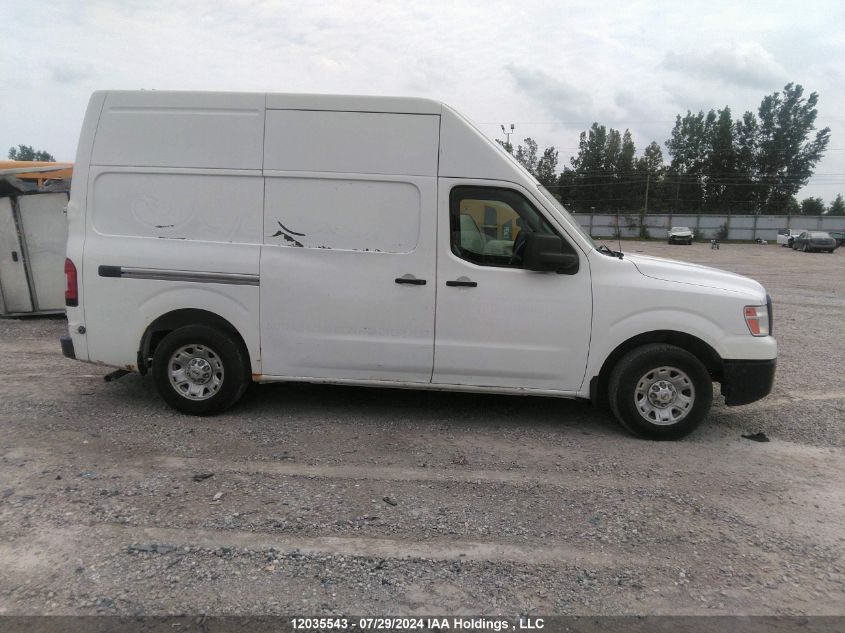 2012 Nissan Nv VIN: 1N6BF0LY8CN109870 Lot: 12035543