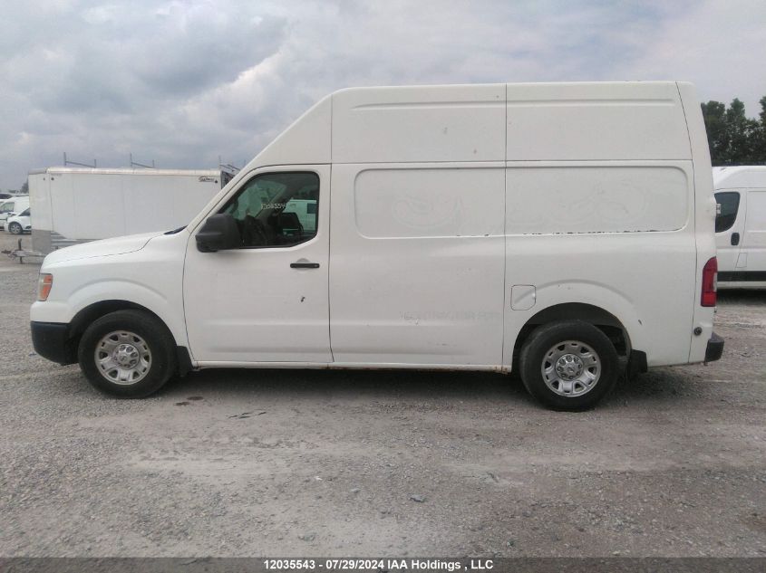 2012 Nissan Nv VIN: 1N6BF0LY8CN109870 Lot: 12035543