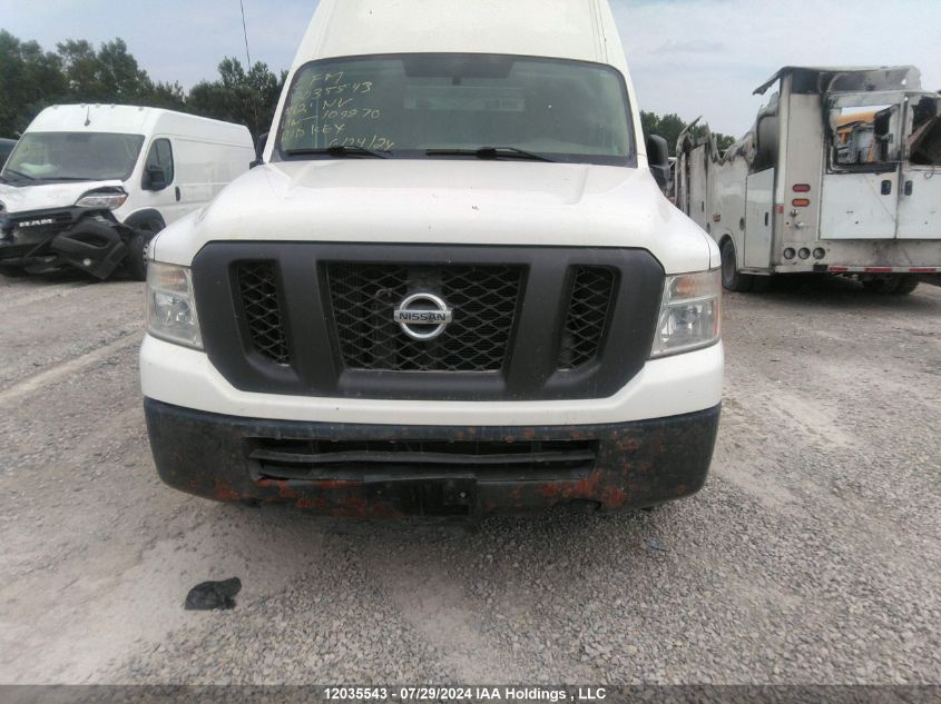 2012 Nissan Nv VIN: 1N6BF0LY8CN109870 Lot: 12035543