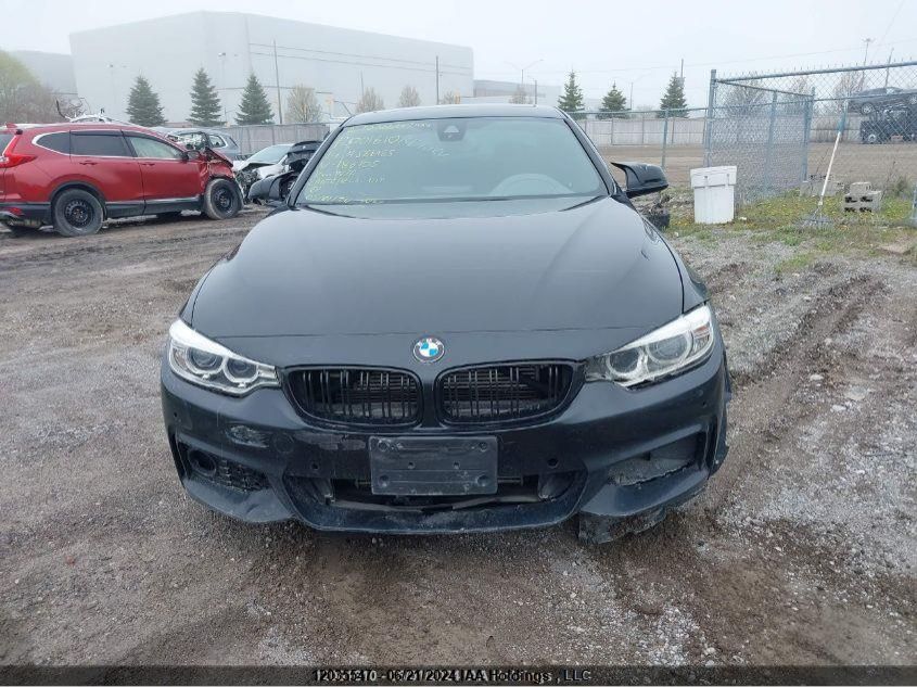 2014 BMW 4 Series VIN: WBA3R5C59EK186105 Lot: 12035547