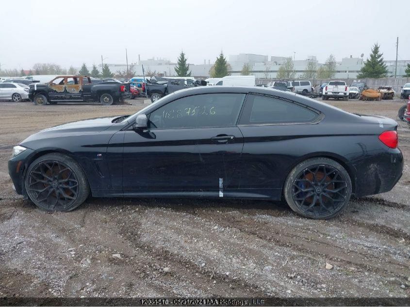 2014 BMW 4 Series VIN: WBA3R5C59EK186105 Lot: 12035547