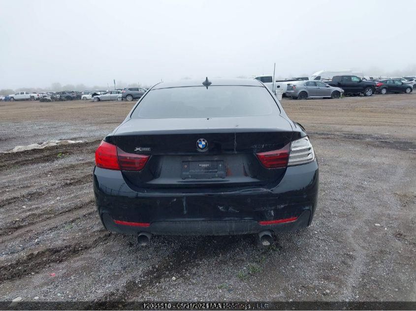 2014 BMW 4 Series VIN: WBA3R5C59EK186105 Lot: 12035547