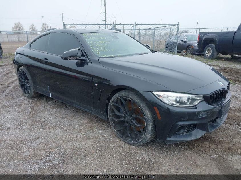 2014 BMW 4 Series VIN: WBA3R5C59EK186105 Lot: 12035547