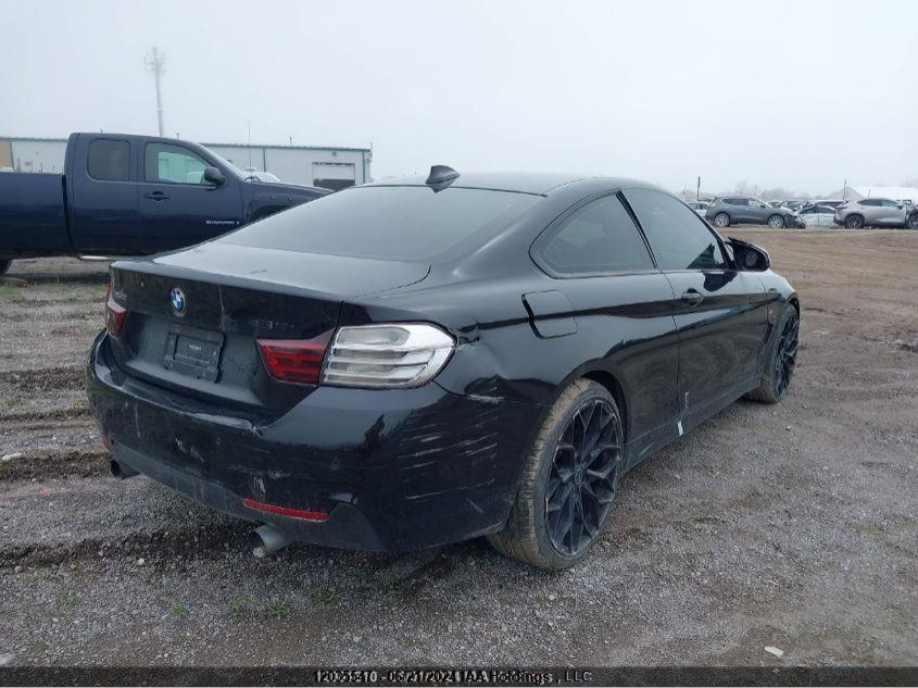 2014 BMW 4 Series VIN: WBA3R5C59EK186105 Lot: 12035547