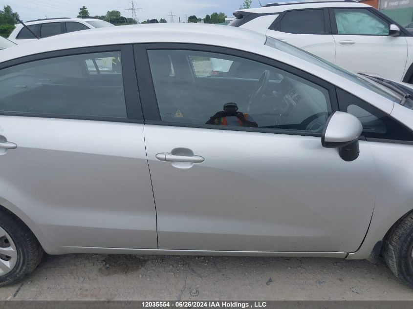 2016 Kia Rio Lx VIN: KNADM4A32G6653911 Lot: 12035554