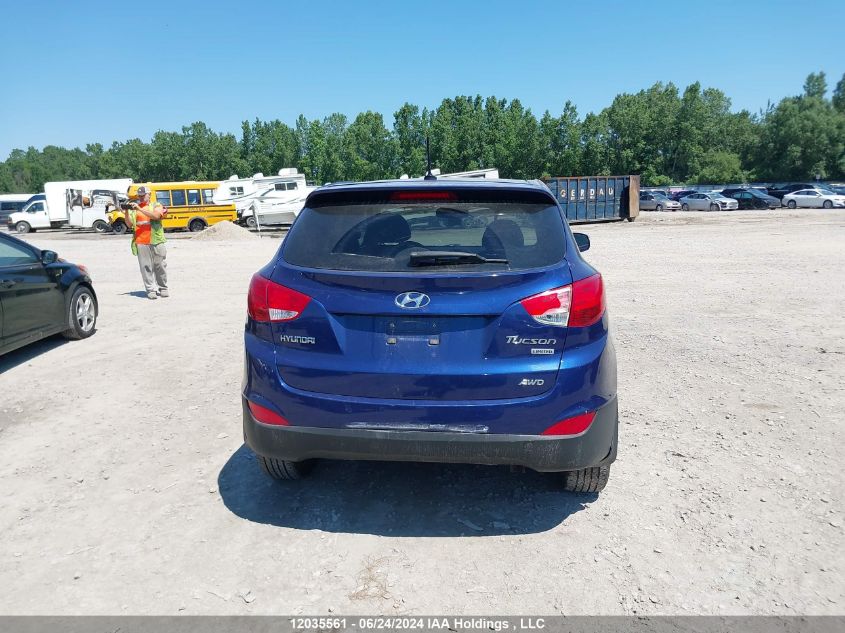 2013 Hyundai Tucson Gls/Limited VIN: KM8JUCAC2DU635248 Lot: 12035561