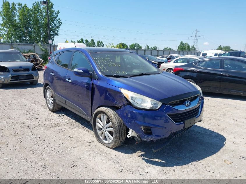 2013 Hyundai Tucson Gls/Limited VIN: KM8JUCAC2DU635248 Lot: 12035561