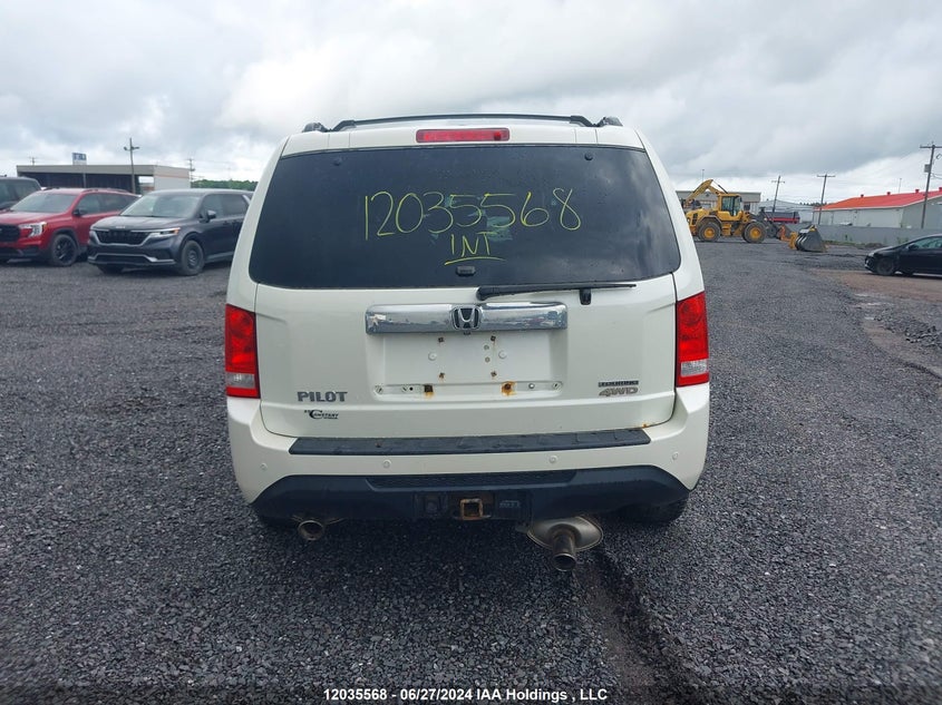 2015 Honda Pilot Touring VIN: 5FNYF4H95FB501391 Lot: 12035568