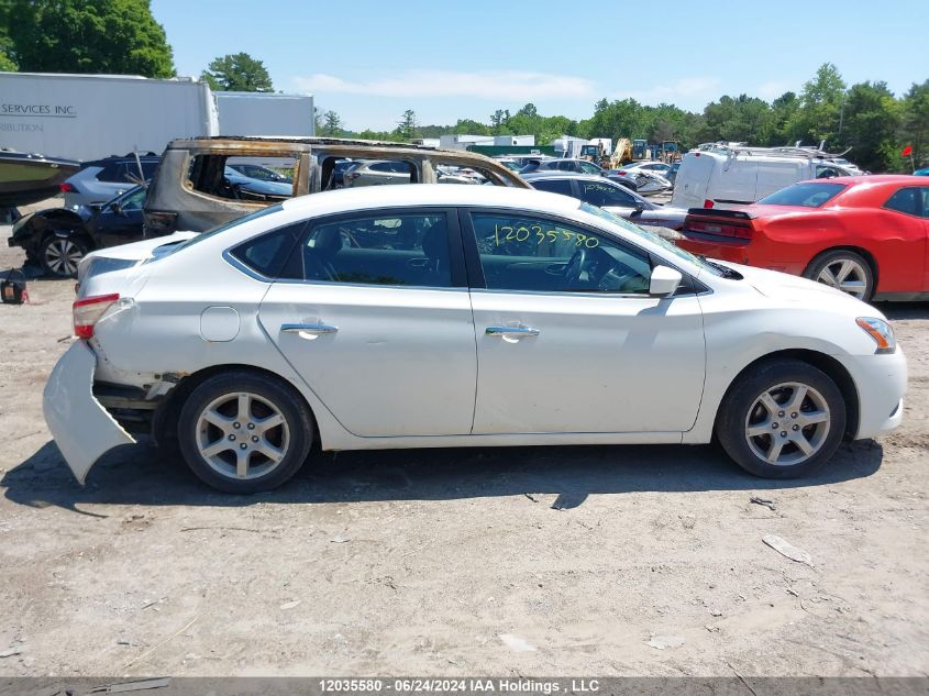 2014 Nissan Sentra VIN: 3N1AB7AP5EL664133 Lot: 12035580