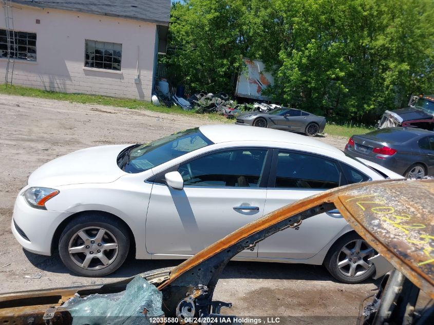 2014 Nissan Sentra VIN: 3N1AB7AP5EL664133 Lot: 12035580