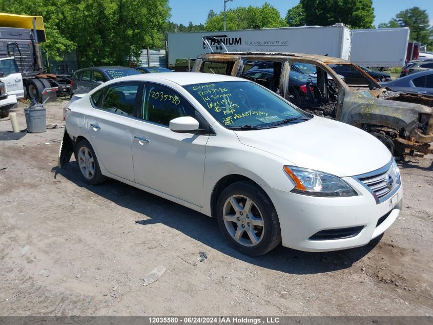 3N1AB7AP5EL664133 2014 Nissan Sentra