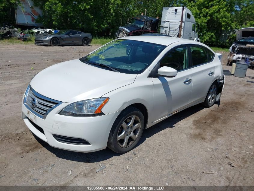 3N1AB7AP5EL664133 2014 Nissan Sentra