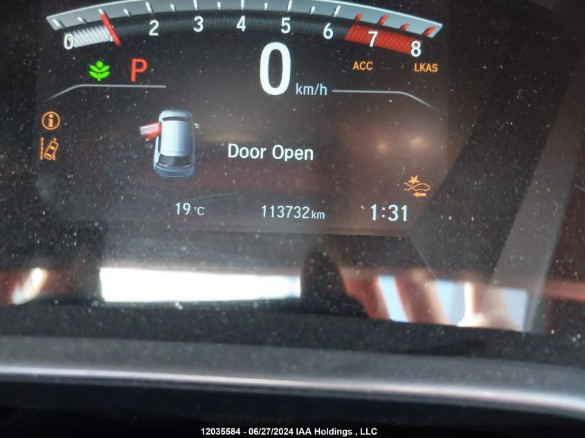 2018 Honda Cr-V VIN: 2HKRW2H53JH101961 Lot: 12035584