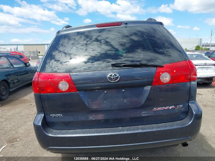 2010 Toyota Sienna Ce 7 Passenger/Ce 8 Passenger VIN: 5TDZK4CCXAS293161 Lot: 12035585