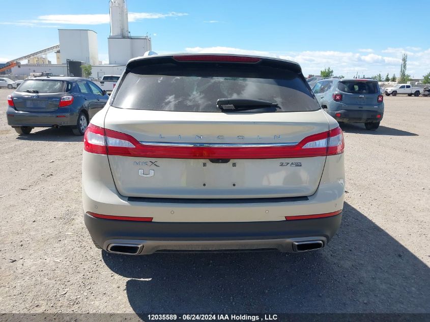 2016 Lincoln Mkx Reserve VIN: 2LMTJ8LP7GBL87382 Lot: 12035589