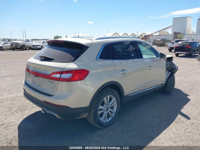 2016 Lincoln Mkx Reserve VIN: 2LMTJ8LP7GBL87382 Lot: 12035589