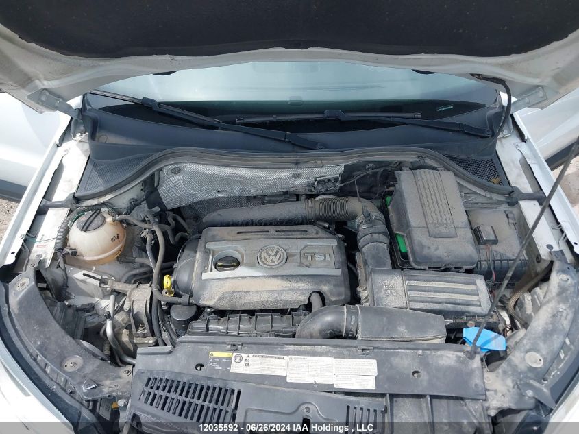 2017 Volkswagen Tiguan VIN: WVGNV7AX6HW504083 Lot: 12035592