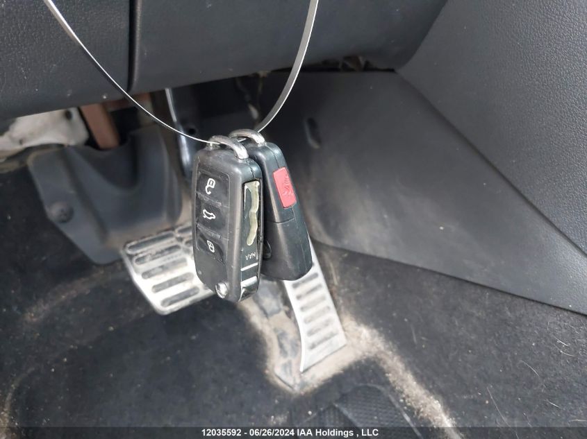 2017 Volkswagen Tiguan VIN: WVGNV7AX6HW504083 Lot: 12035592