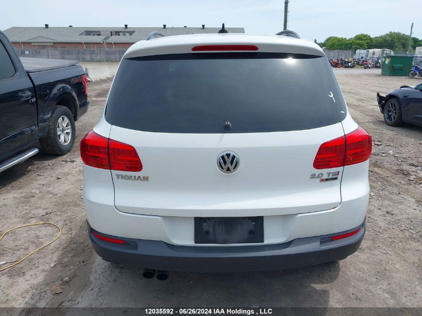 2017 Volkswagen Tiguan VIN: WVGNV7AX6HW504083 Lot: 12035592