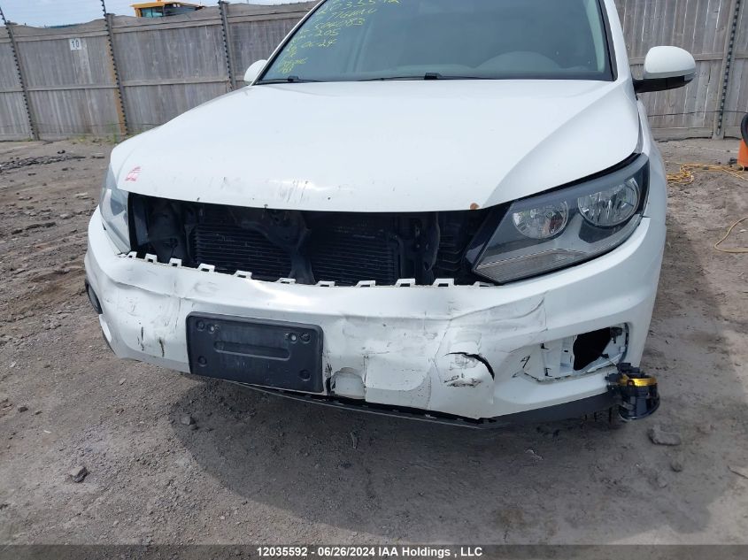 2017 Volkswagen Tiguan VIN: WVGNV7AX6HW504083 Lot: 12035592