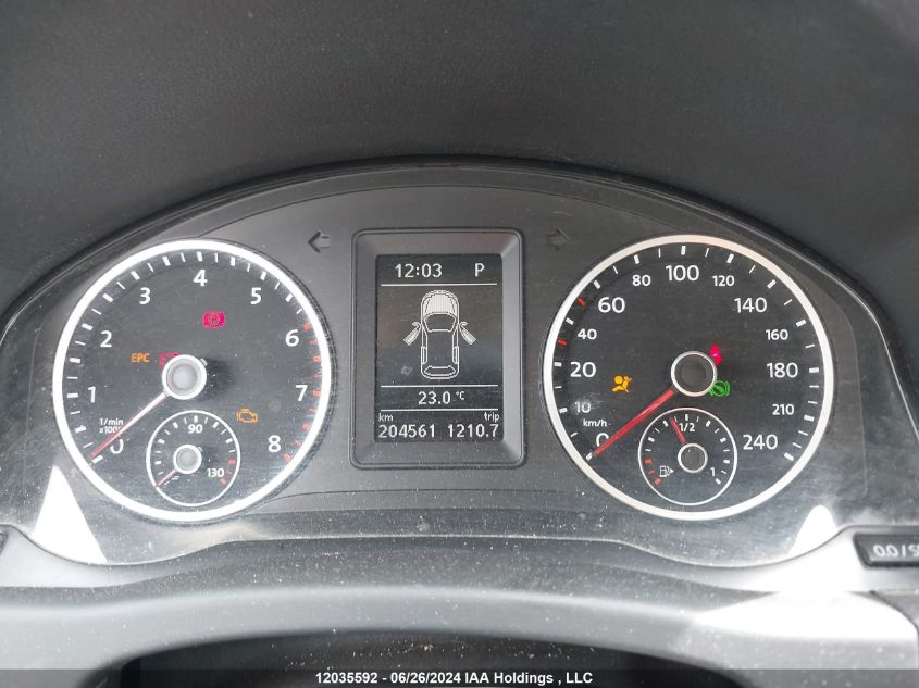 2017 Volkswagen Tiguan VIN: WVGNV7AX6HW504083 Lot: 12035592