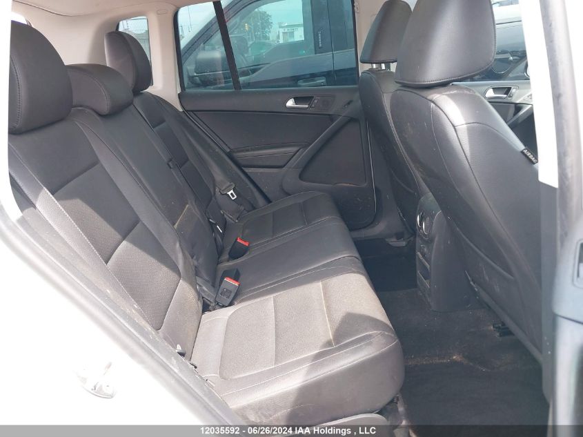 2017 Volkswagen Tiguan VIN: WVGNV7AX6HW504083 Lot: 12035592