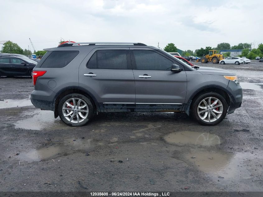 2013 Ford Explorer Xlt VIN: 1FM5K8D82DGA60210 Lot: 12035600