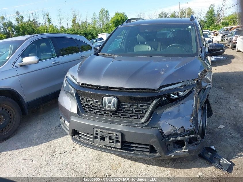 2019 Honda Passport VIN: 5FNYF8H57KB500676 Lot: 12035605